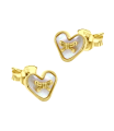 Sweet Bow Silver Stud Earring STS-7168